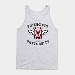 Pigs fly University Tank Top